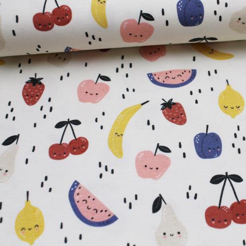 Jersey "Freche Früchte" Erdbeeren Bananen Kirschen